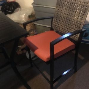 Outside chair and table set